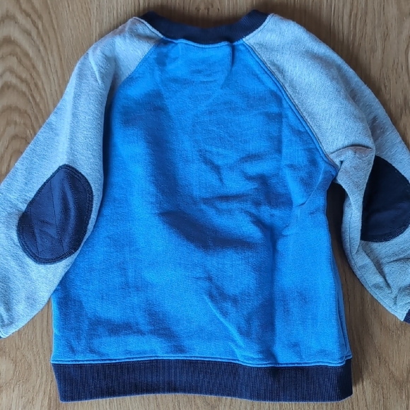 Hanna Andersson - Blue Boys Sweatshirt 100/4T - Picture 3 of 7